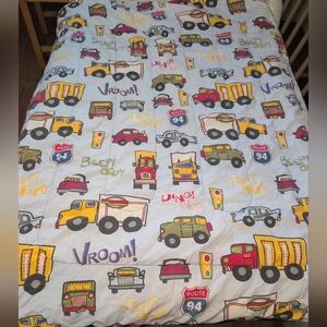 Circo Vintage Toddler Car And Truck Blanket